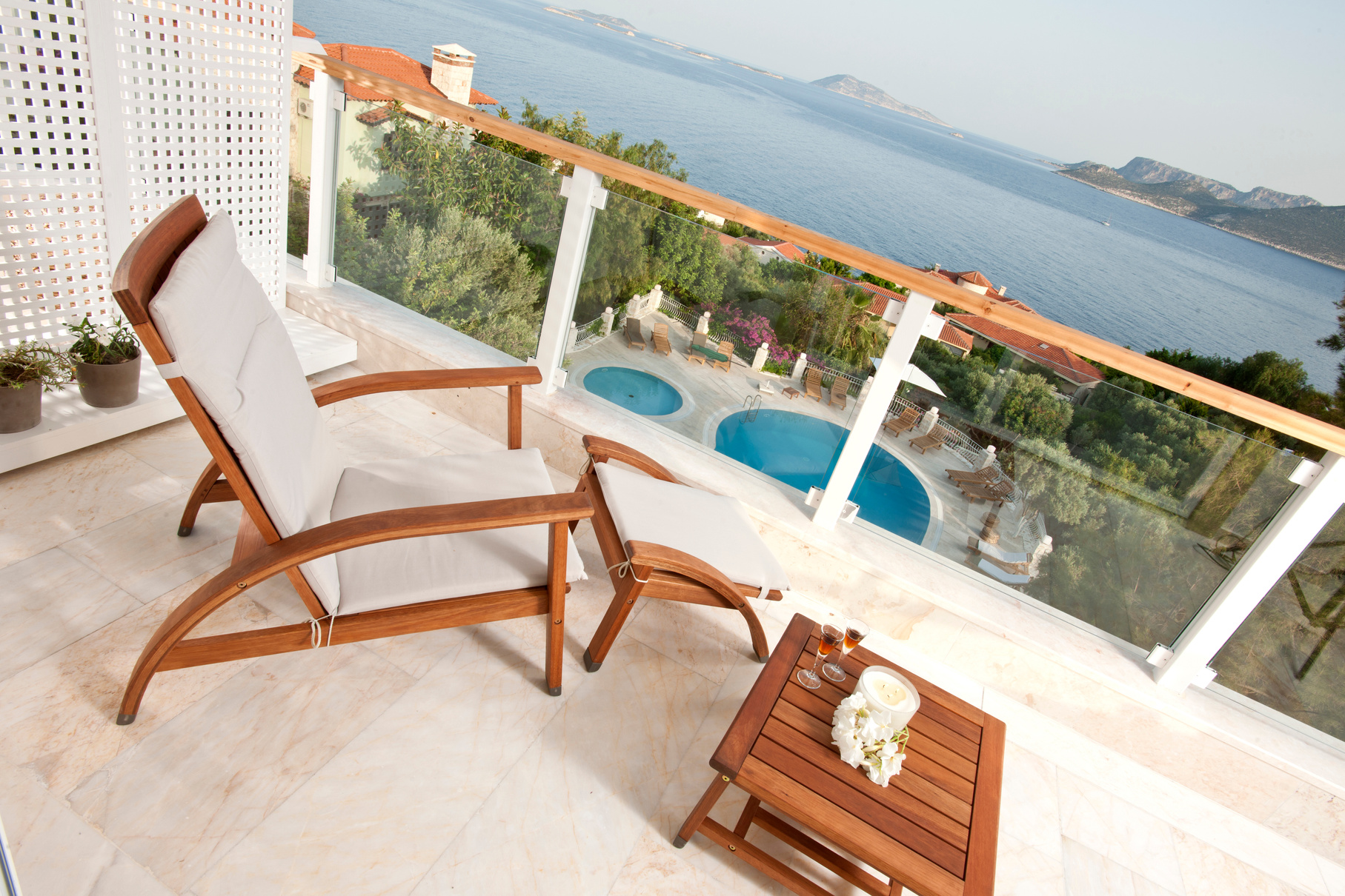 sea views from hotel room